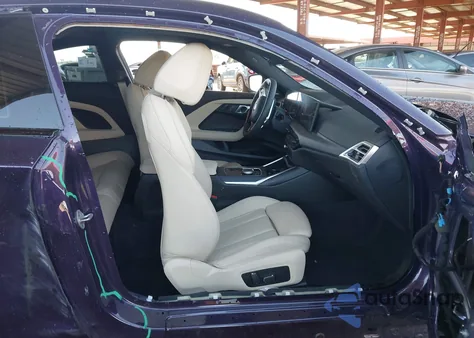 2025 BMW 230 I из США, поврежденный, VIN 3MW23CM06S8F35352